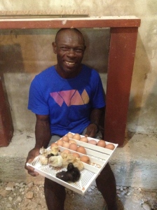 Makil's chicken business is BOOMING! He is praising God for provision. 