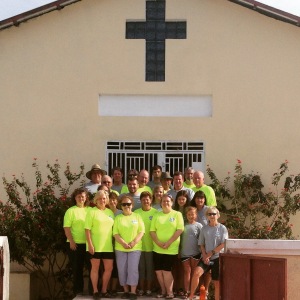 FBC Brandon group in front of the church 